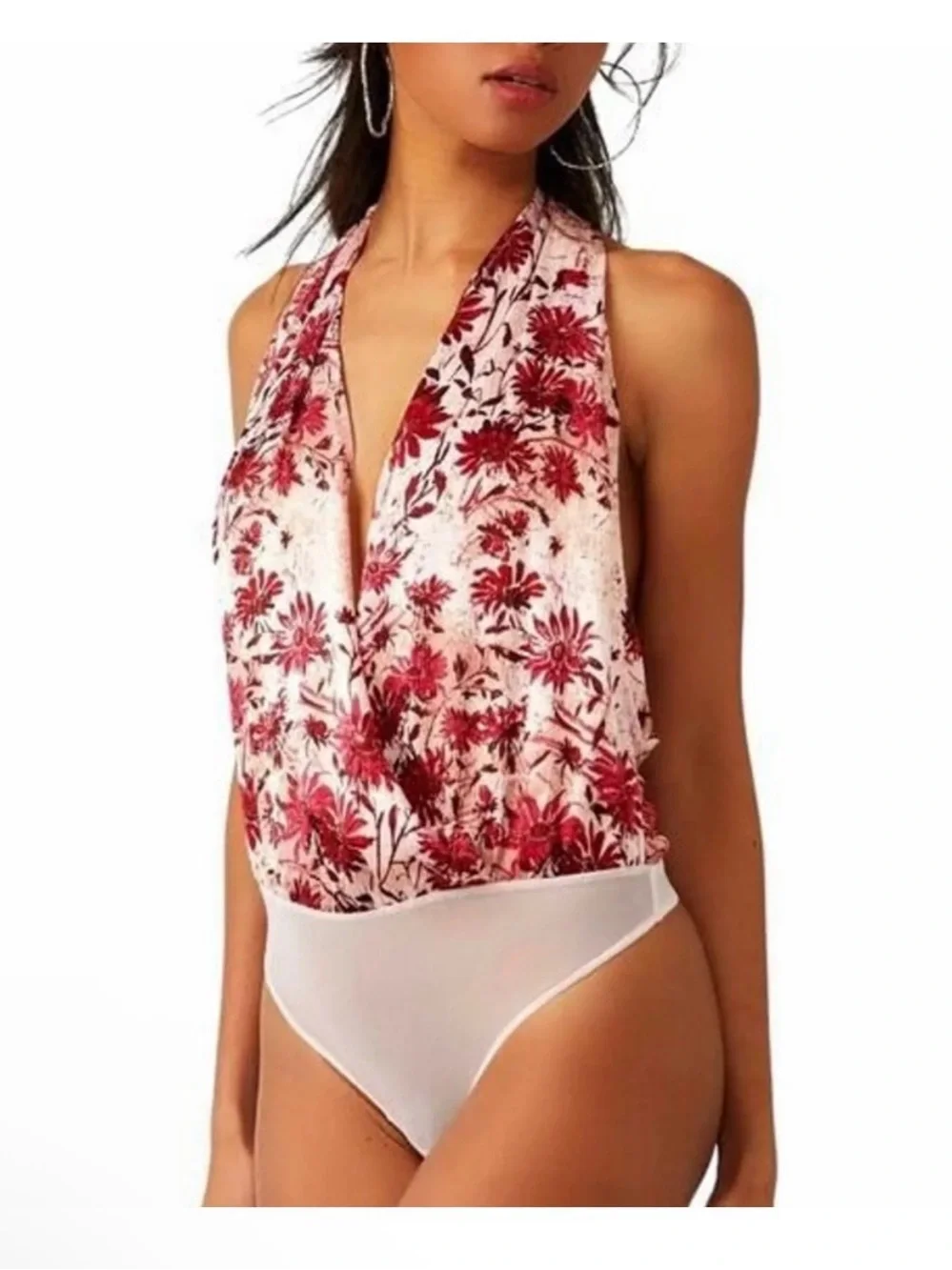 Free People Intimately There She Goes Bodysuit Size XS NWT